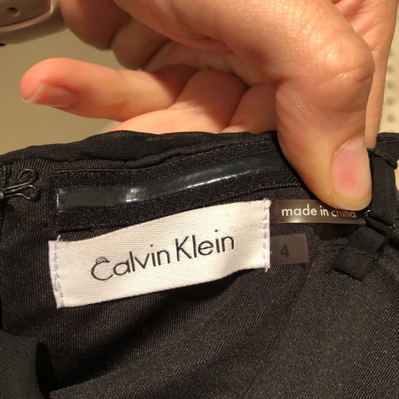 Sequins with sheer black floor length dress - Picture 3 of 7